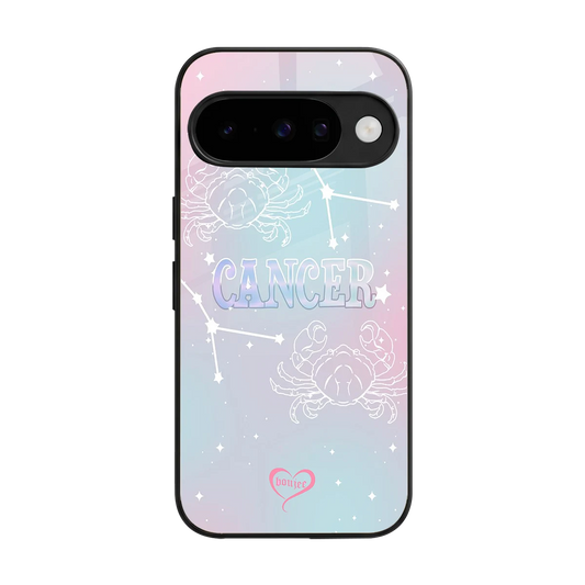 Cancer Aura back phone cover | glass case for google pixel 10