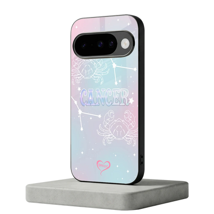 Cancer Aura google pixel 10 mobile cover | shockproof glass phone case