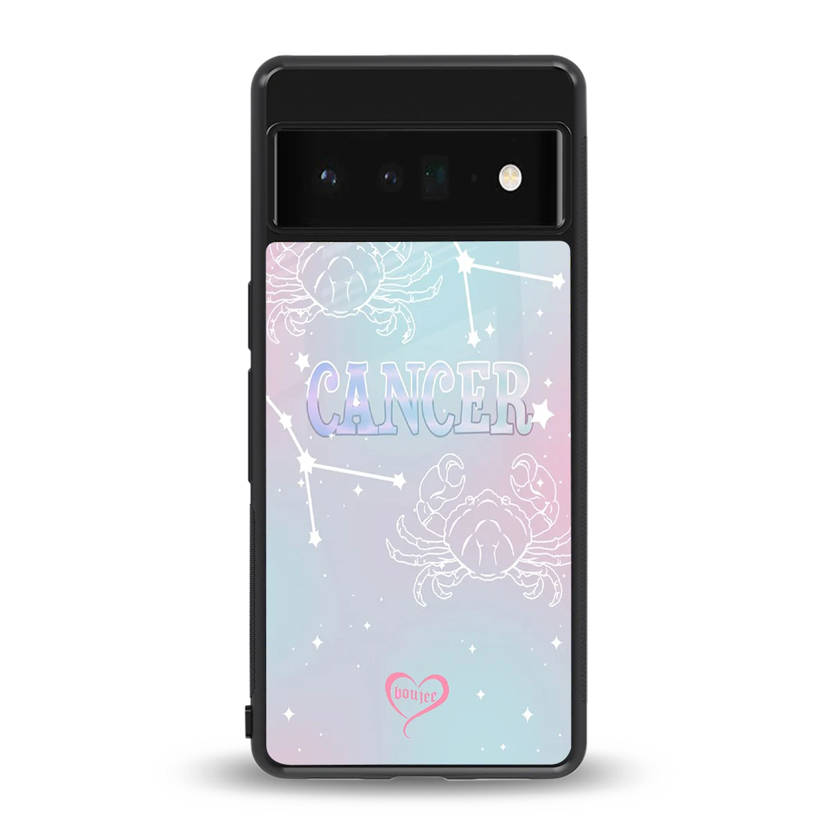 Cancer Aura back phone cover | glass case for google pixel 6 pro