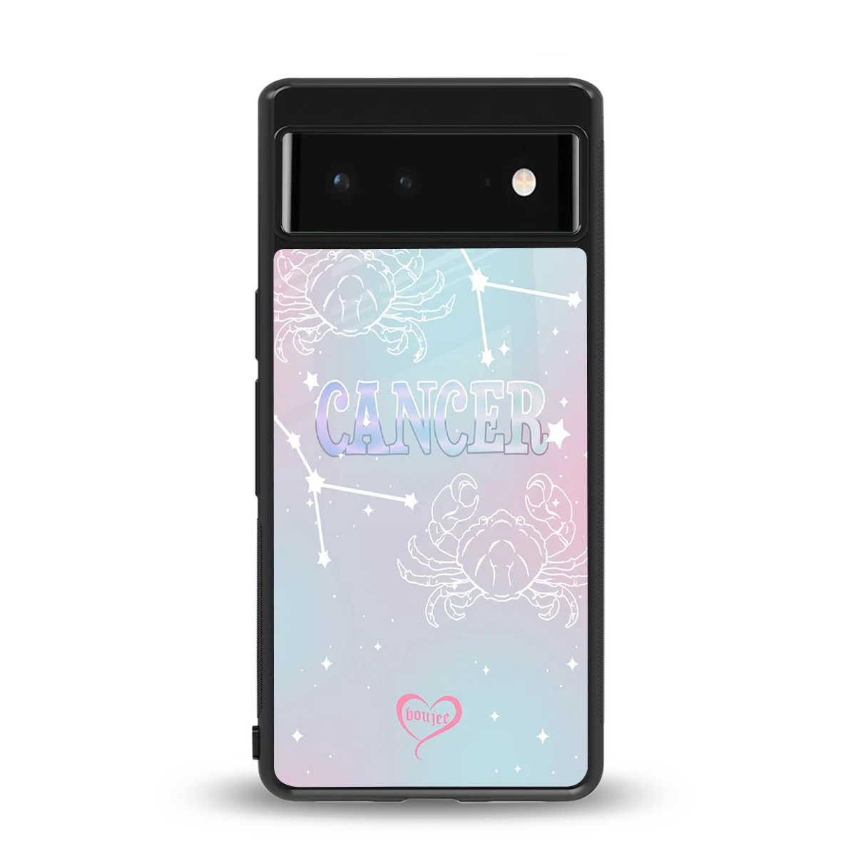 Cancer Aura back phone cover | glass case for google pixel 6