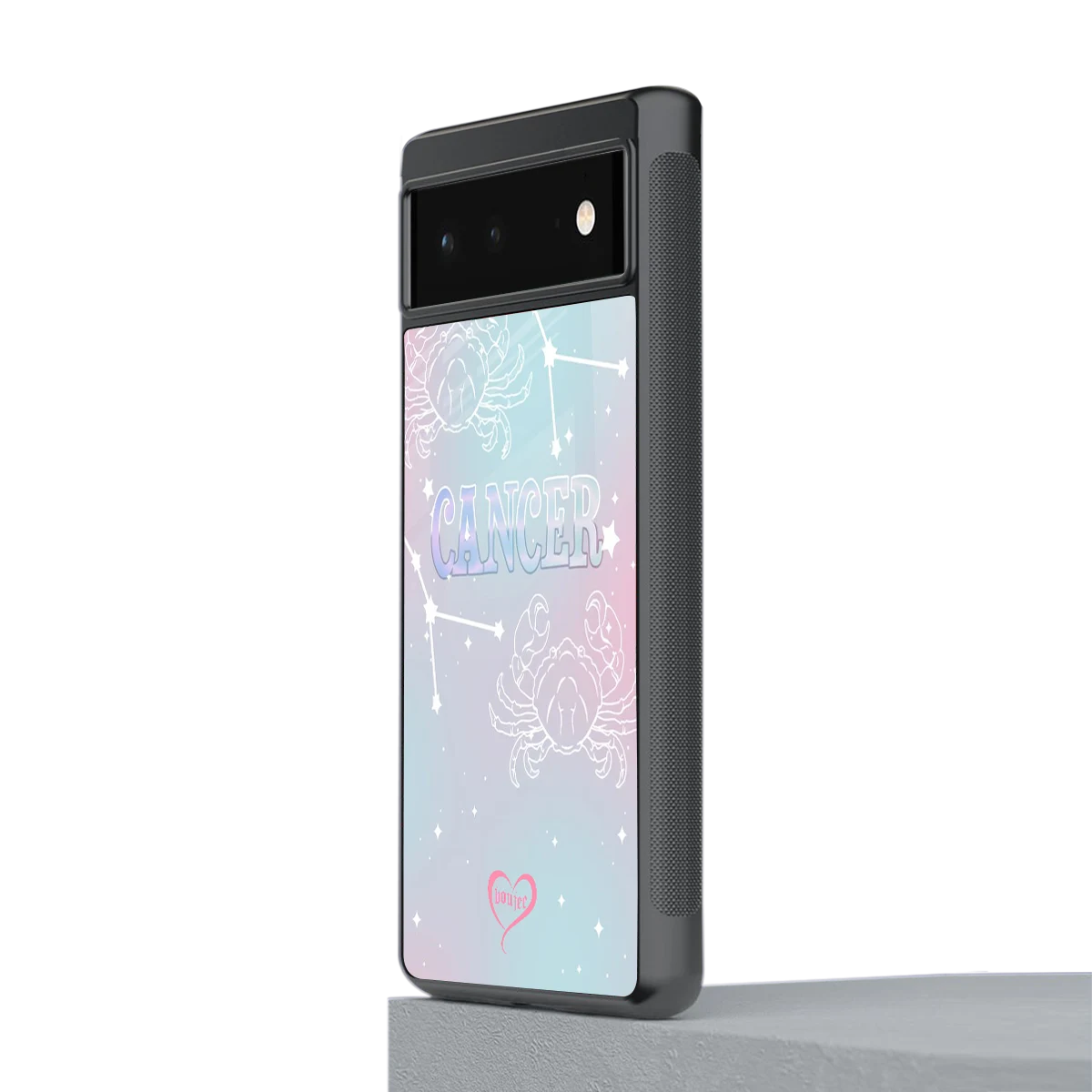 Cancer Aura stylish phone case for google pixel 6 | glossy glass and slim fit