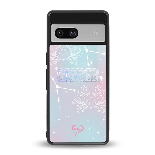 Cancer Aura back phone cover | glass case for google pixel 7