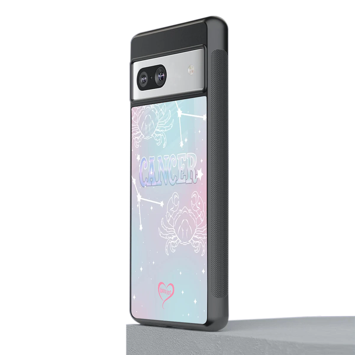 Cancer Aura stylish phone case for google pixel 7 | glossy glass and slim fit