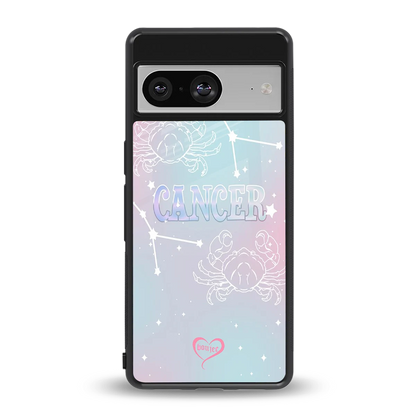 Cancer Aura back phone cover | glass case for google pixel 8
