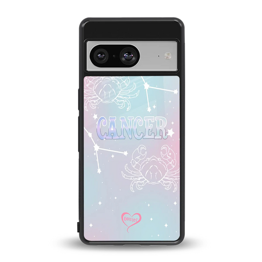 Cancer Aura back phone cover | glass case for google pixel 8