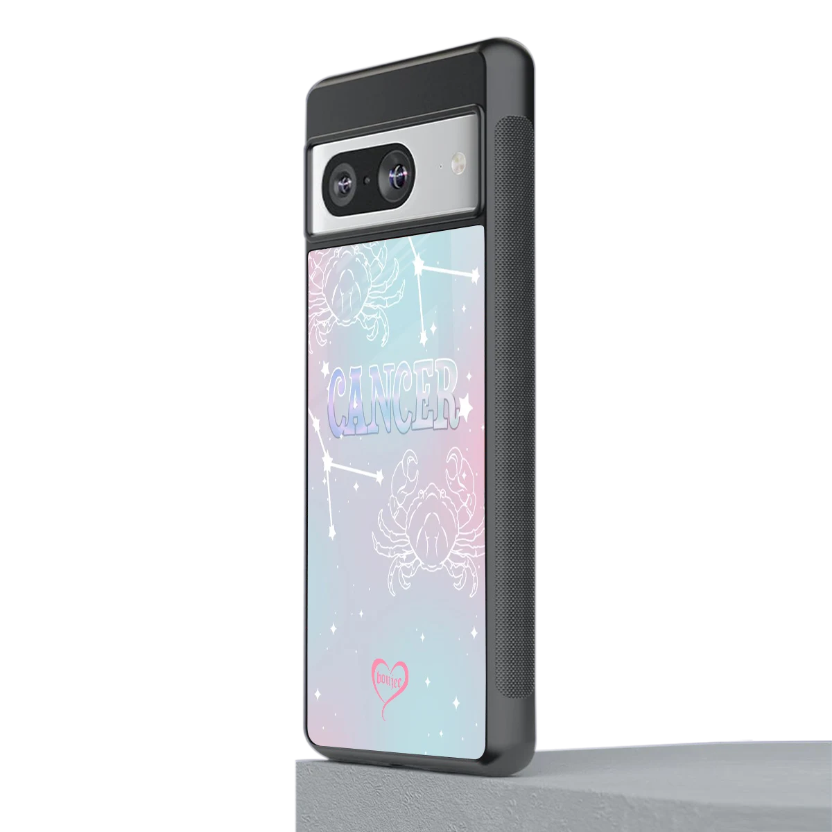 Cancer Aura stylish phone case for google pixel 8 | glossy glass and slim fit