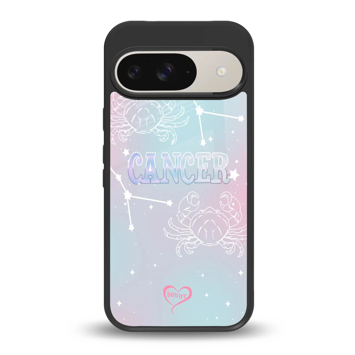 Cancer Aura back phone cover | glass case for google pixel 9