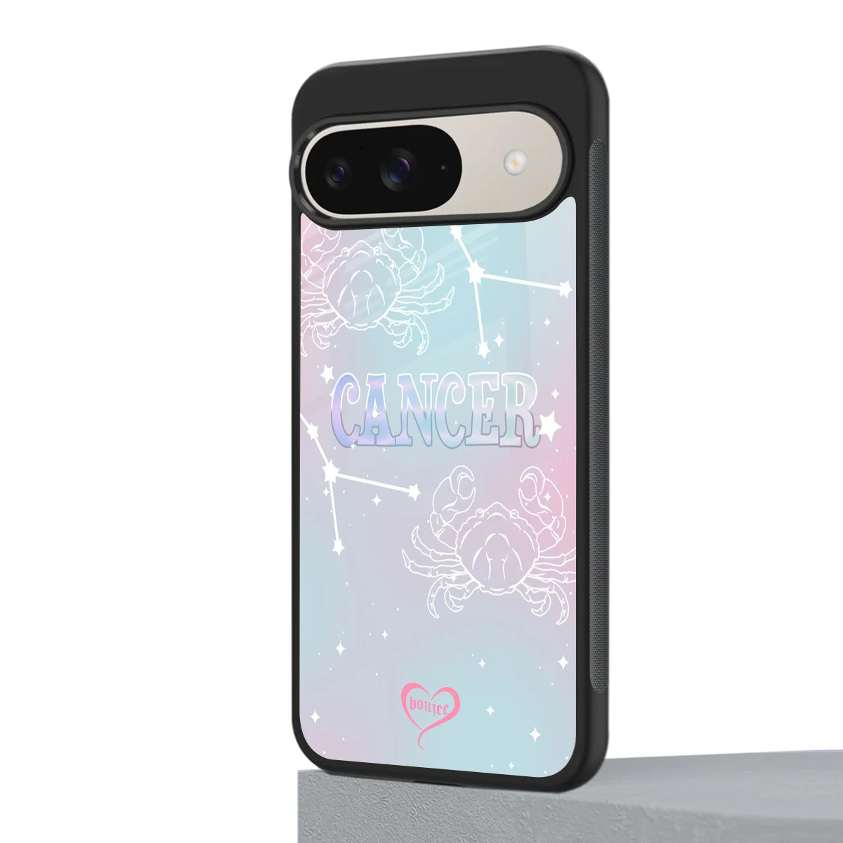 Cancer Aura google pixel 9 mobile cover | shockproof glass phone case