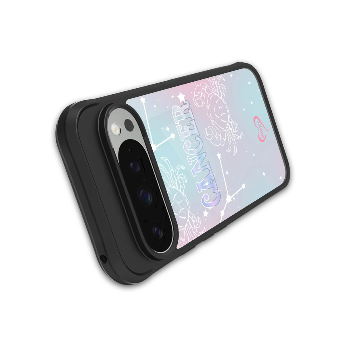 Cancer Aura stylish phone case for google pixel 9 pro | glossy glass and slim fit