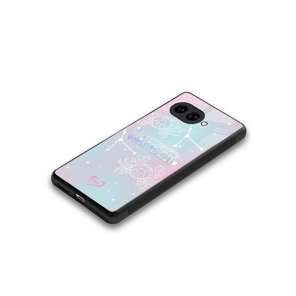 Cancer Aura stylish phone case for google pixel 9a | glossy glass and slim fit