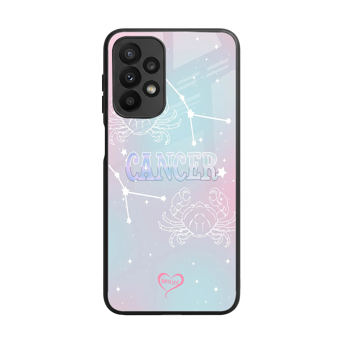 Cancer Aura back phone cover | glass case for samsung galaxy a23