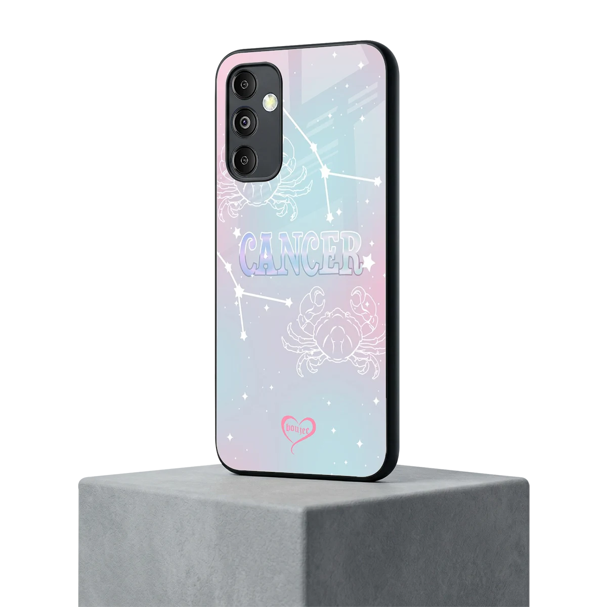 Cancer Aura samsung galaxy m14 5g mobile cover | shockproof glass phone case