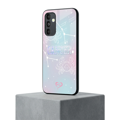 Cancer Aura samsung galaxy m14 5g mobile cover | shockproof glass phone case