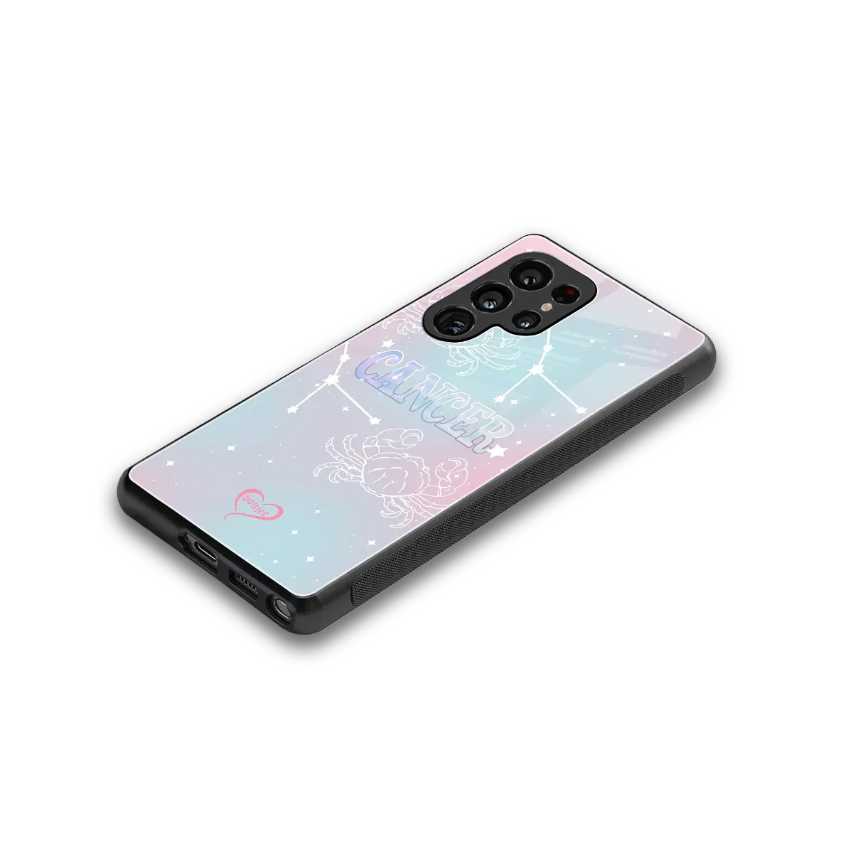 Cancer Aura stylish phone case for samsung galaxy s26 ultra | glossy glass and slim fit