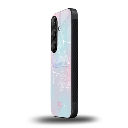 Cancer Aura samsung galaxy s24 mobile cover | shockproof glass phone case