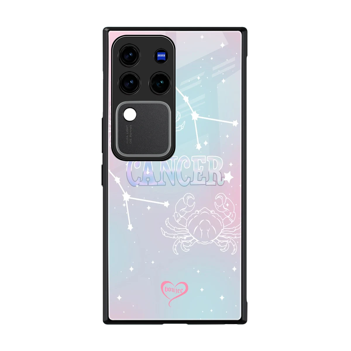 Cancer Aura back phone cover | glass case forvivo v30 pro