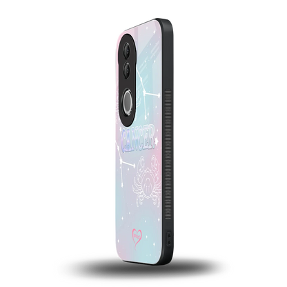 Cancer Aura vivo v50 mobile cover | shockproof glass phone case