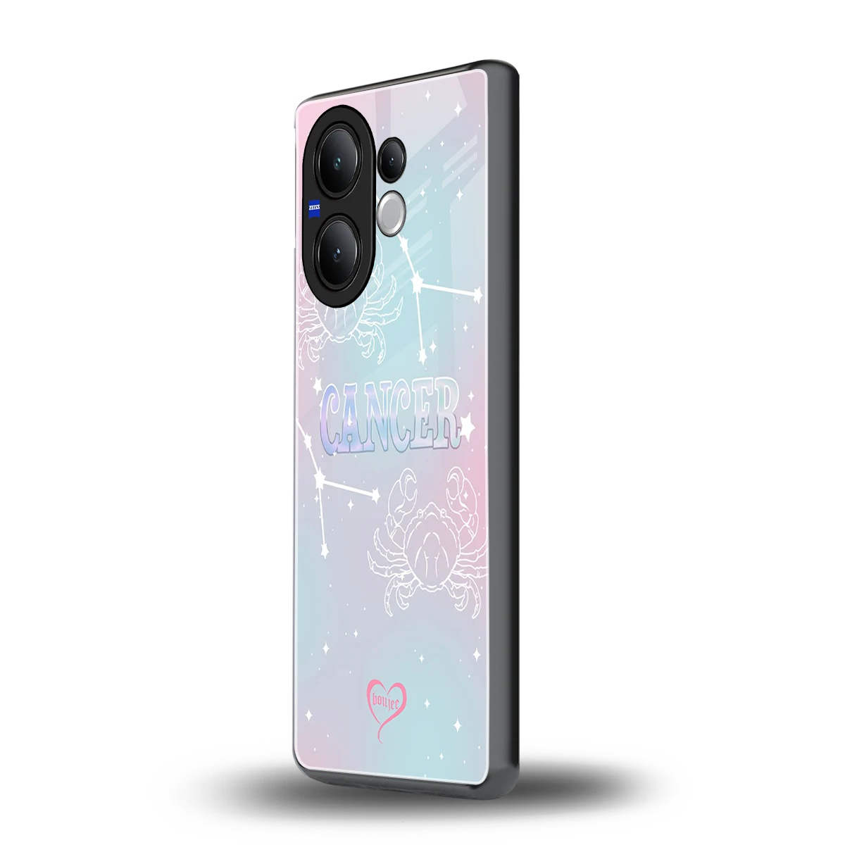 Cancer Aura vivo v60 mobile cover | shockproof glass phone case
