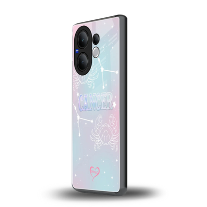 Cancer Aura vivo v60 mobile cover | shockproof glass phone case