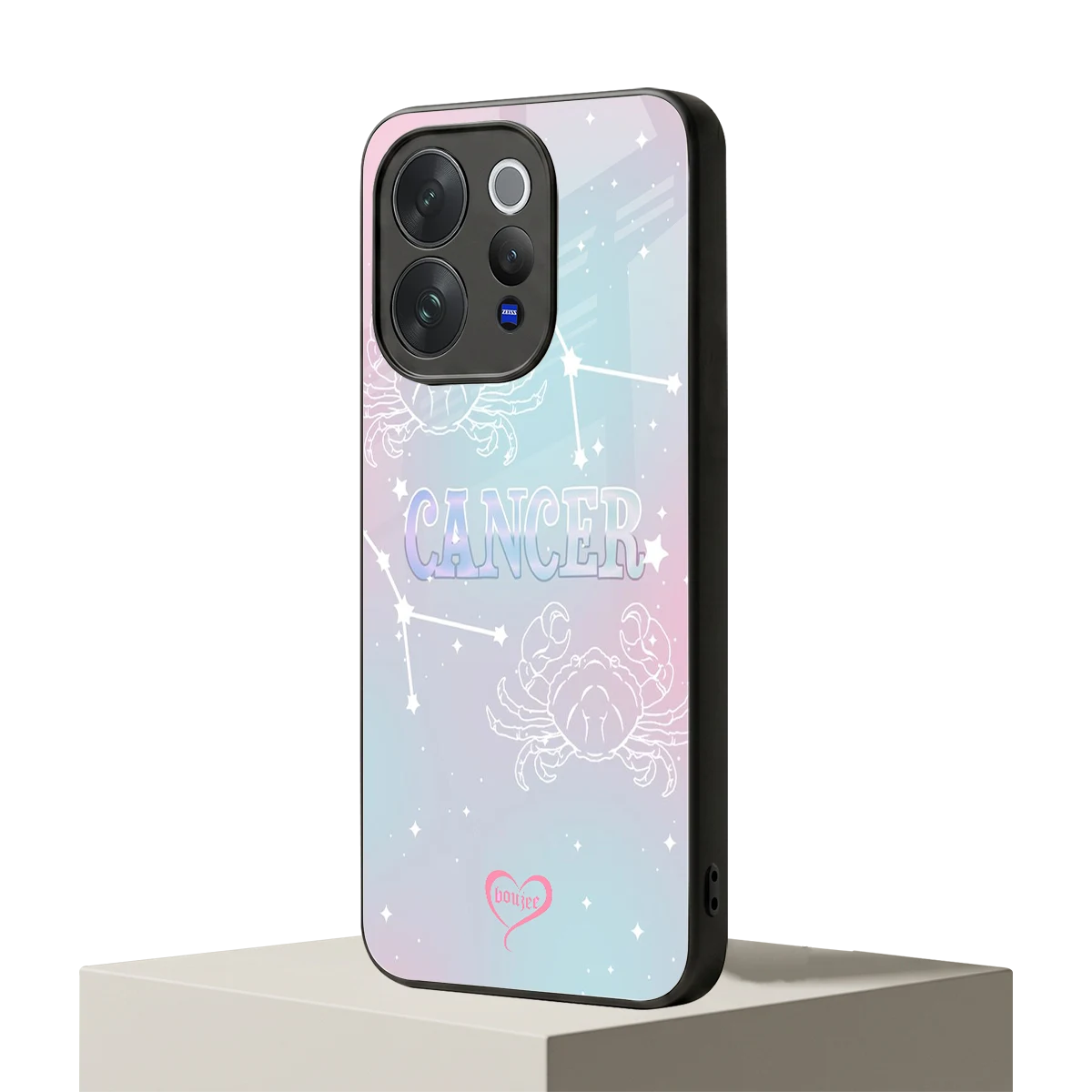 Cancer Aura vivo v70 mobile cover | shockproof glass phone case