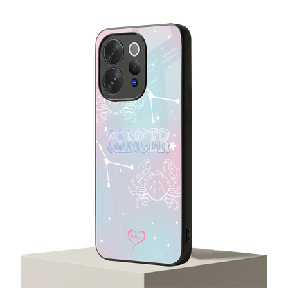 Cancer Aura vivo v70 elite mobile cover | shockproof glass phone case