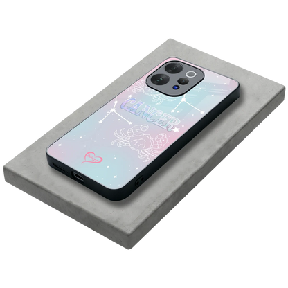 Cancer Aura stylish phone case for vivo v70 | glossy glass and slim fit