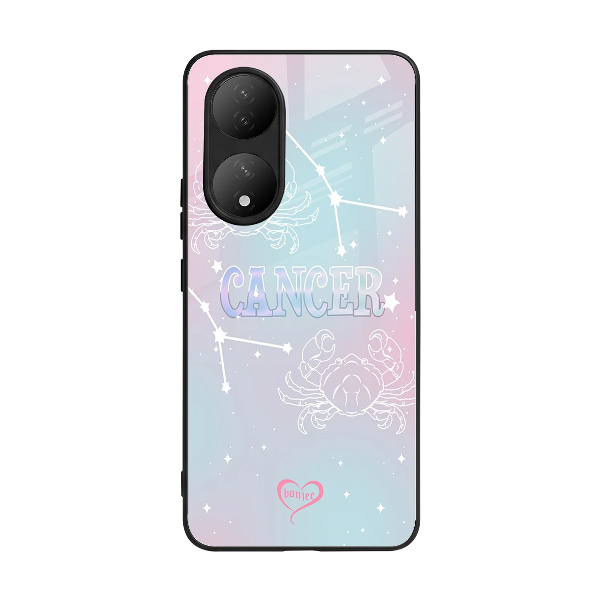 Cancer Aura back phone cover | glass case for Vivo-y100