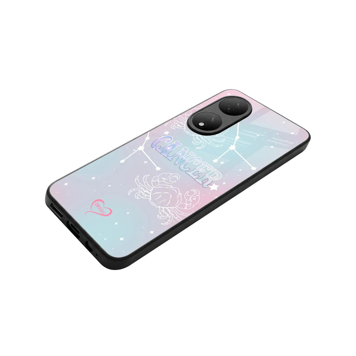 Cancer Aura stylish phone case for Vivo-y100 | glossy glass and slim fit