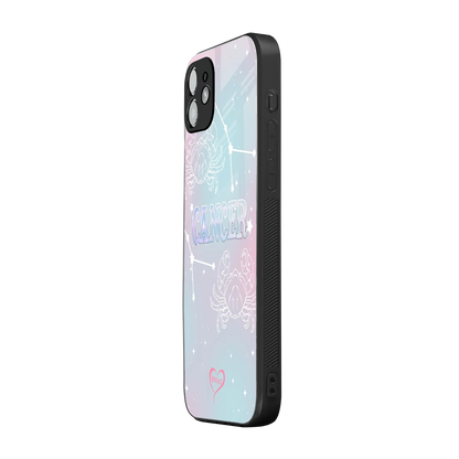 Cancer Aura iphone 11 mobile cover | shockproof glass phone case