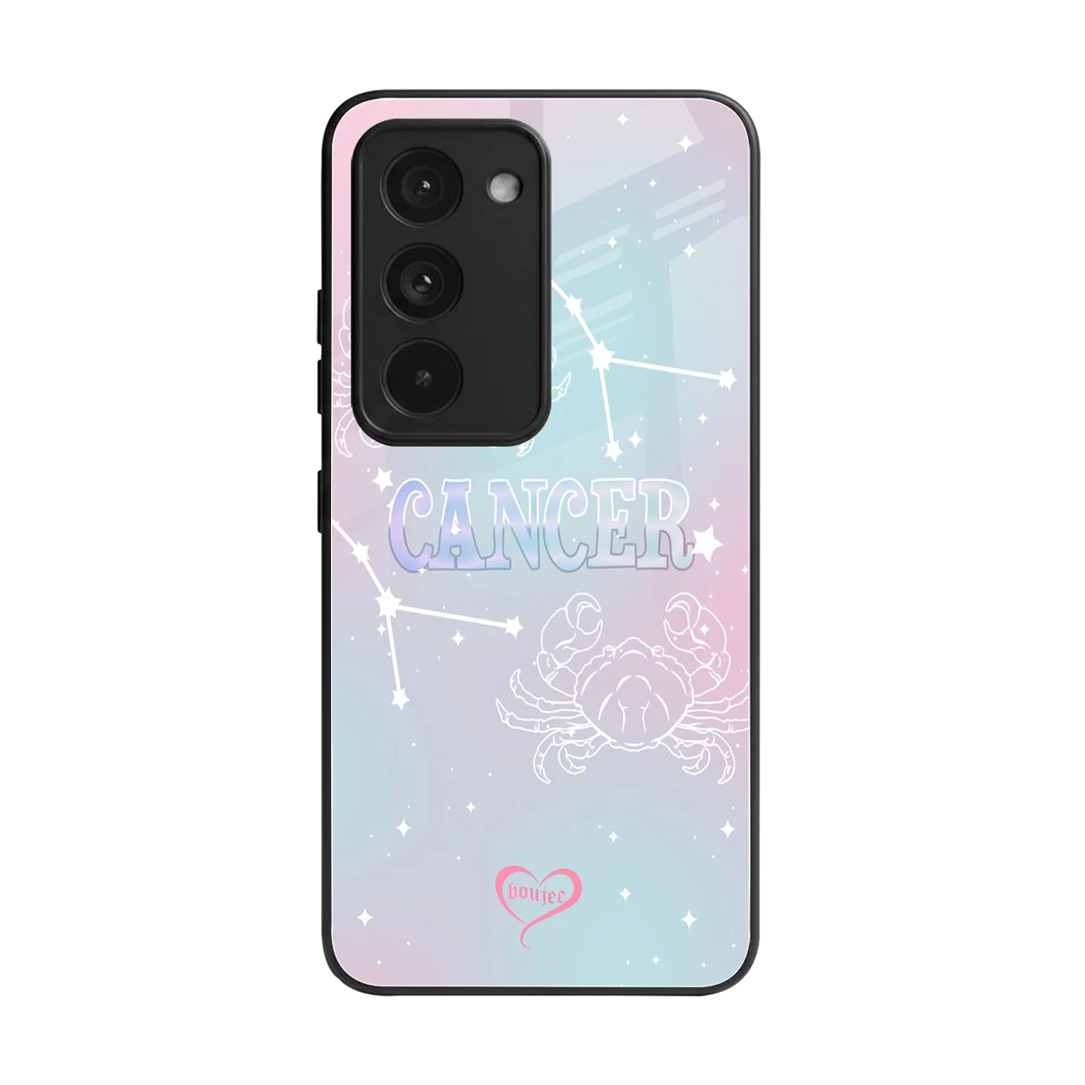 Cancer Aura back phone cover | glass case for redmi 15 5g