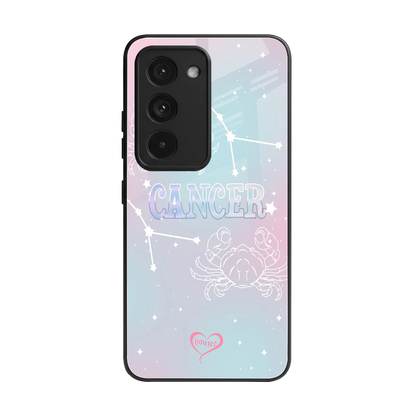 Cancer Aura back phone cover | glass case for redmi 15 5g