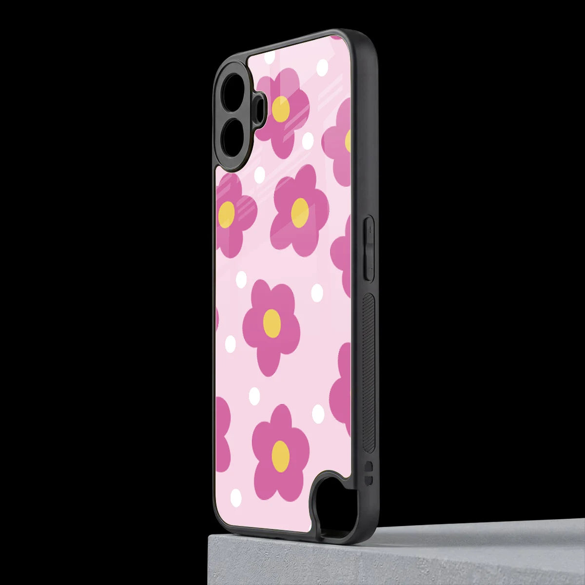 Candy Flower cmf nothing phone 1 mobile cover | shockproof glass phone case
