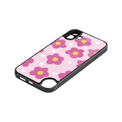 Candy Flower stylish phone case for cmf nothing phone 1 | glossy glass and slim fit