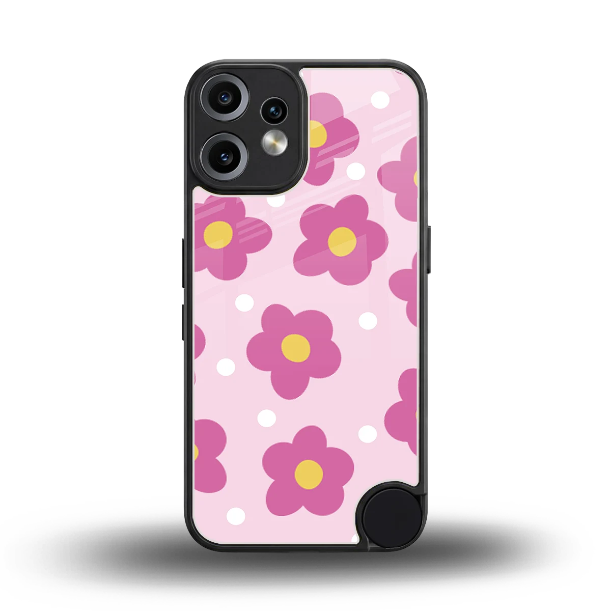 Candy Flower back phone cover | glass case for cmf nothing phone 2 pro