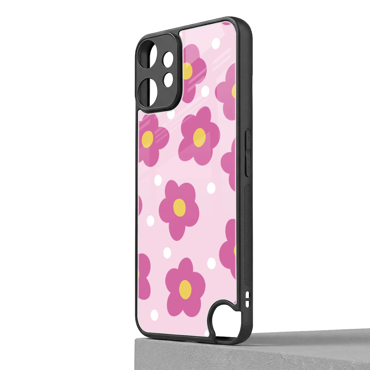 Candy Flower cmf nothing phone 2 pro mobile cover | shockproof glass phone case