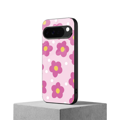 Candy Flower google pixel 10 pro xl mobile cover | shockproof glass phone case