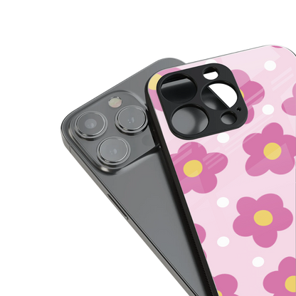 Candy Flower Phone Case for Iphone 16 | Glass Case
