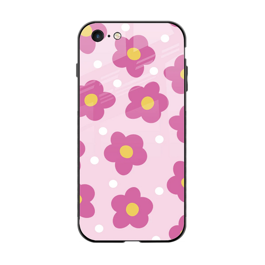 Candy Flower back phone cover | glass case for iphone 6s