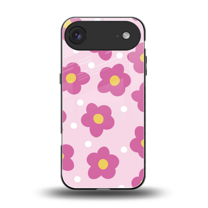 Candy Flower back phone cover | glass case for iphone air