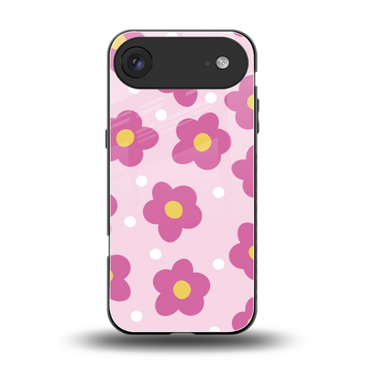 Candy Flower back phone cover | glass case for iphone air