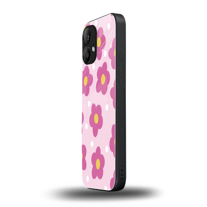 Candy Flower nothing phone 2 mobile cover | shockproof glass phone case