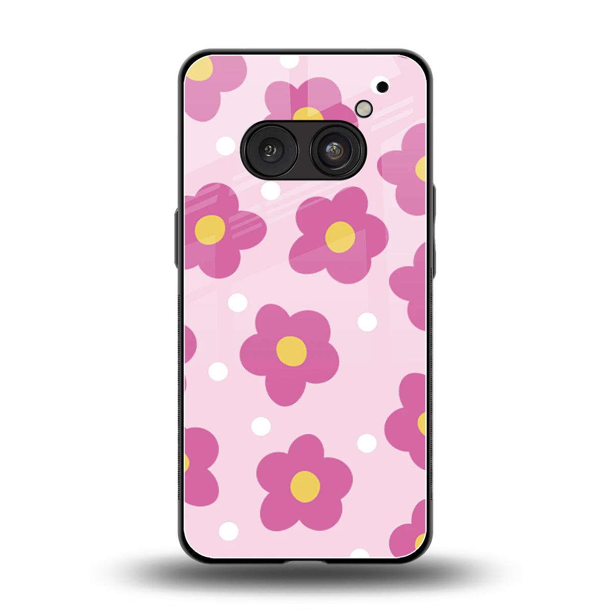 Candy Flower back phone cover | glass case for nothing phone 2a plus