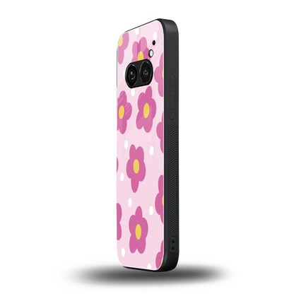 Candy Flower nothing phone 2a plus mobile cover | shockproof glass phone case