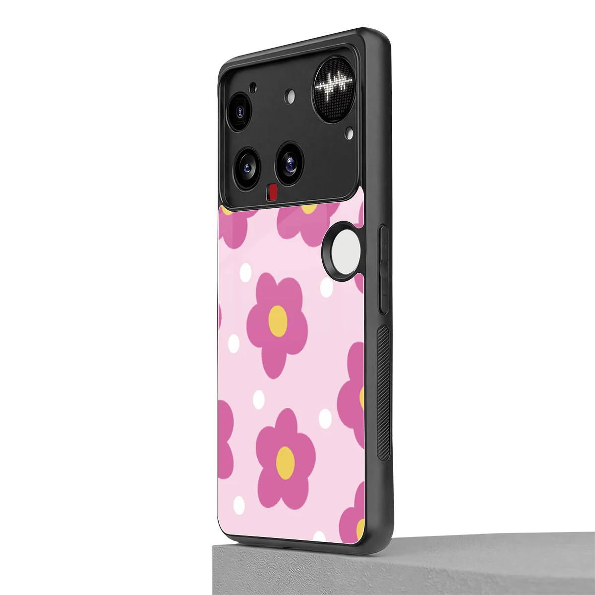 Candy Flower nothing phone 3 mobile cover | shockproof glass phone case