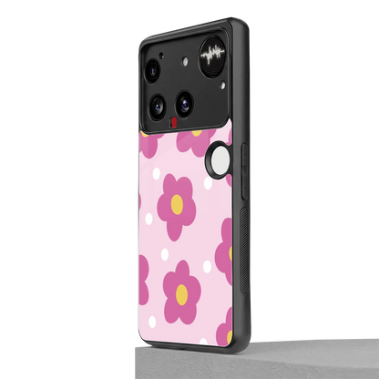 Candy Flower nothing phone 3 mobile cover | shockproof glass phone case