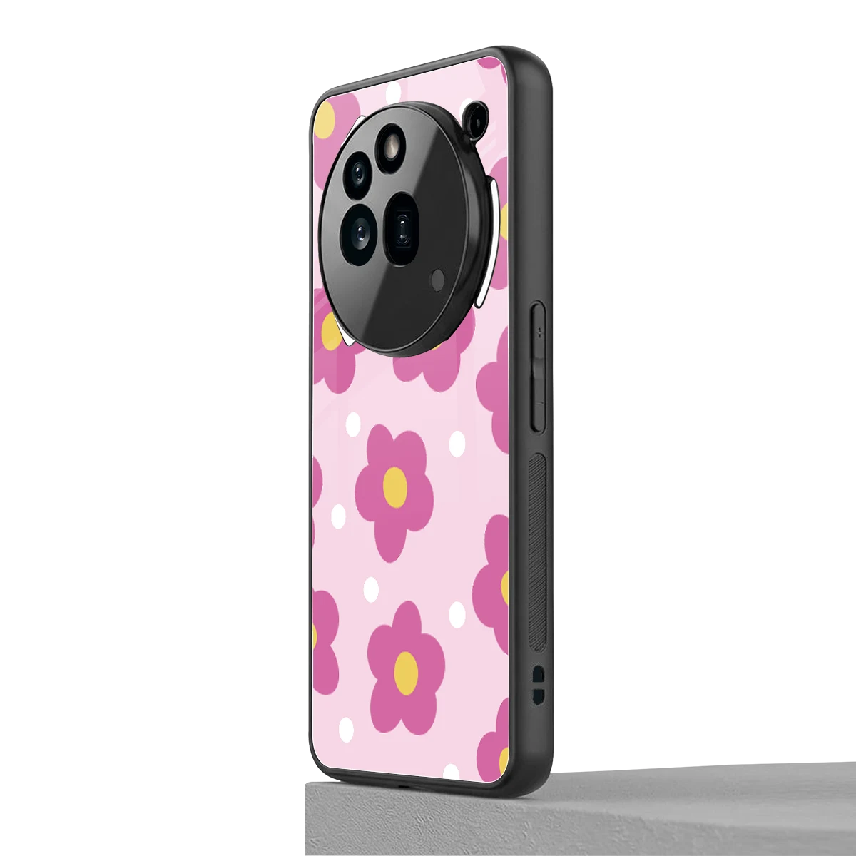 Candy Flower nothing phone 3a pro mobile cover | shockproof glass phone case