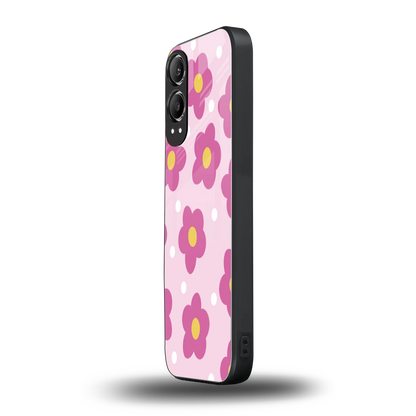 Candy Flower oneplus nord ce 4 lite mobile cover | shockproof glass phone case