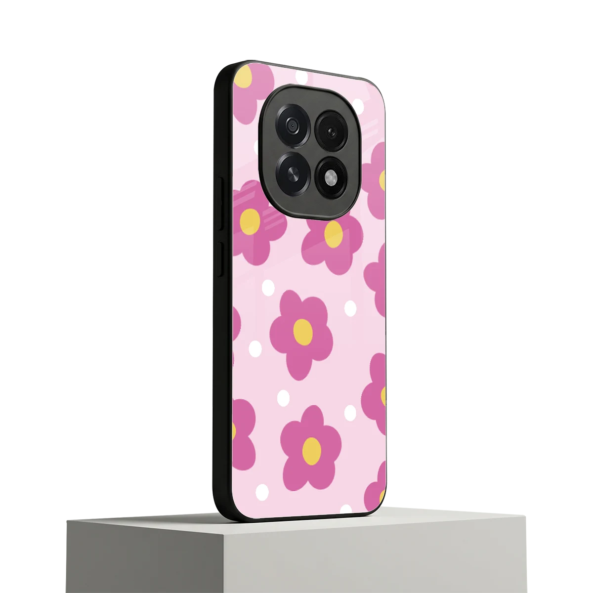 Candy Flower oppo f29 5g mobile cover | shockproof glass phone case
