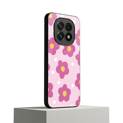 Candy Flower oppo f29 5g mobile cover | shockproof glass phone case