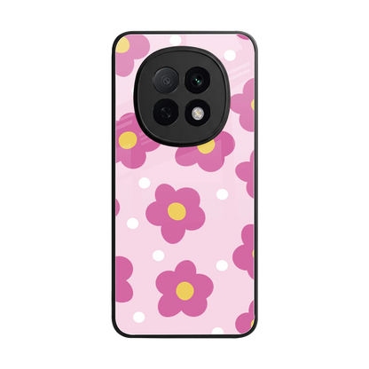 Candy Flower back phone cover | glass case for oppo f29 pro 5g